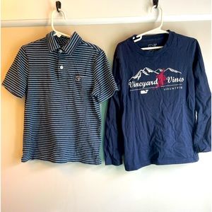 Vineyard vines boys tops